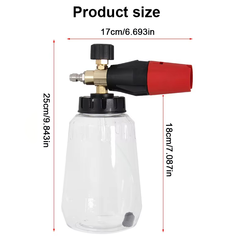 High Pressure PA Foam Cannon A - Pressure Washer Foam Gun recension och pris