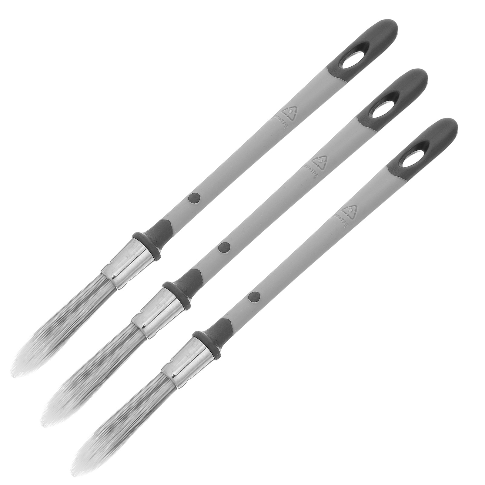 3Pcs Trim Paint Brushes Detail - Detailing Brush Set recension och pris