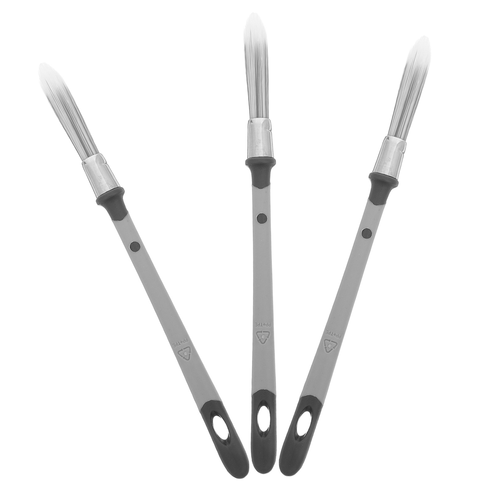 3Pcs Trim Paint Brushes Detail - Detailing Brush Set recension och pris