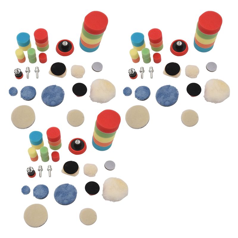 ABJN-3X Polishing Wheel Buffin - Polish Pad Set Buffer recension och pris