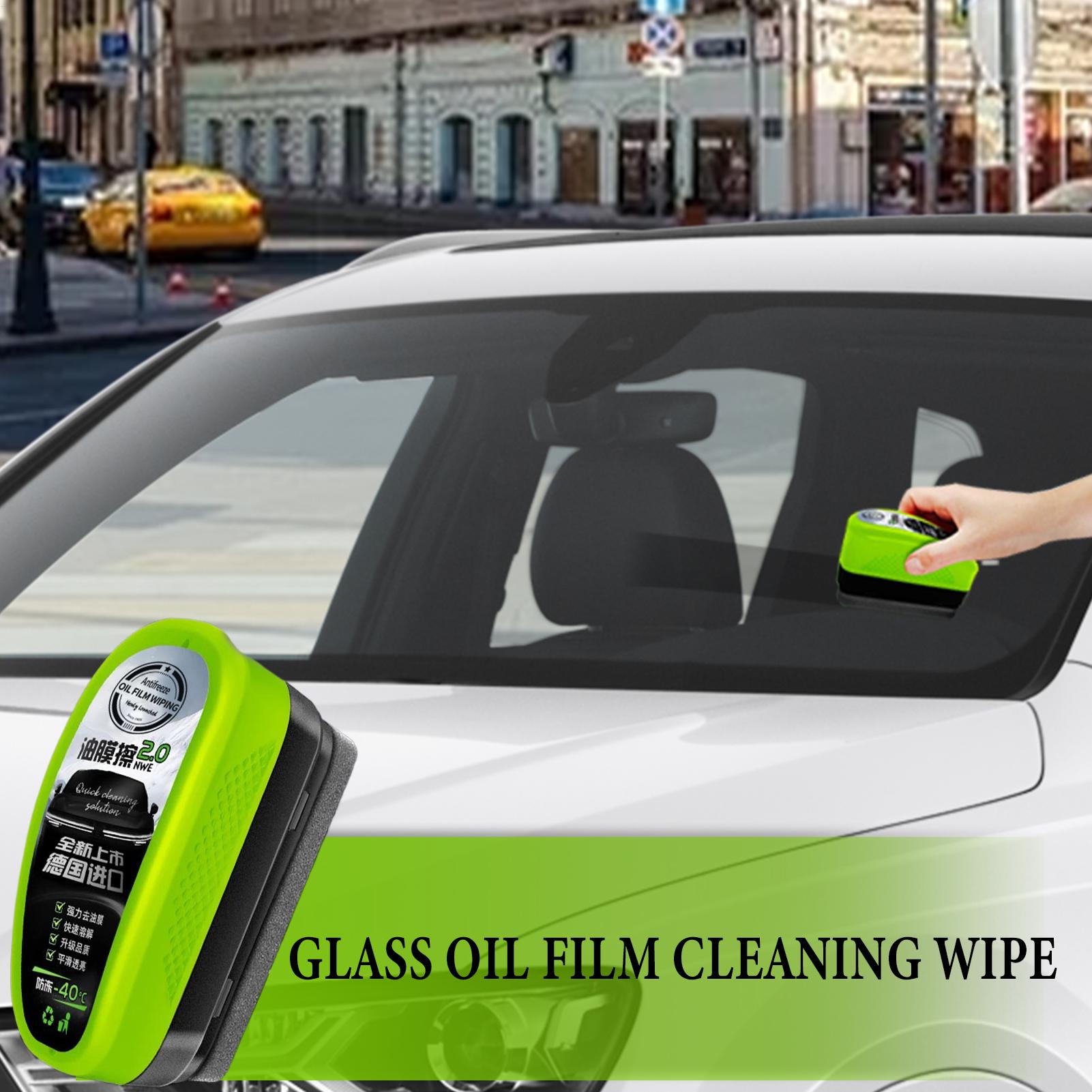 Car Glass Oil Film Remover Aut - Car Cleaning Brush recension och pris