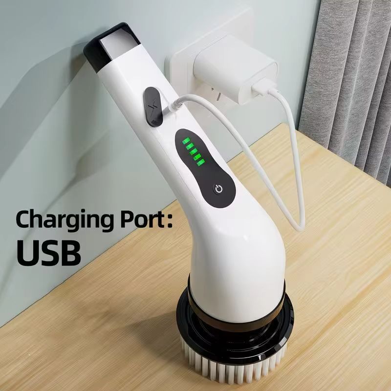 Wireless Electric Spin Scrubbe - Car Cleaning Brush recension och pris