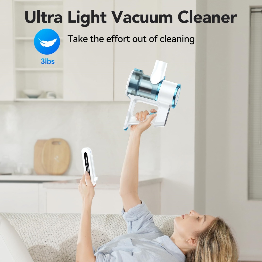 Blossom QCVC01 4‑in‑1 Cordless - Car Cleaning Brush recension och pris